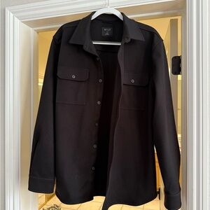 BYLT Basics Dark Button-Up Shirt